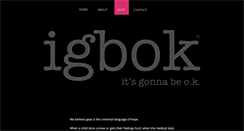 Desktop Screenshot of igbok.com